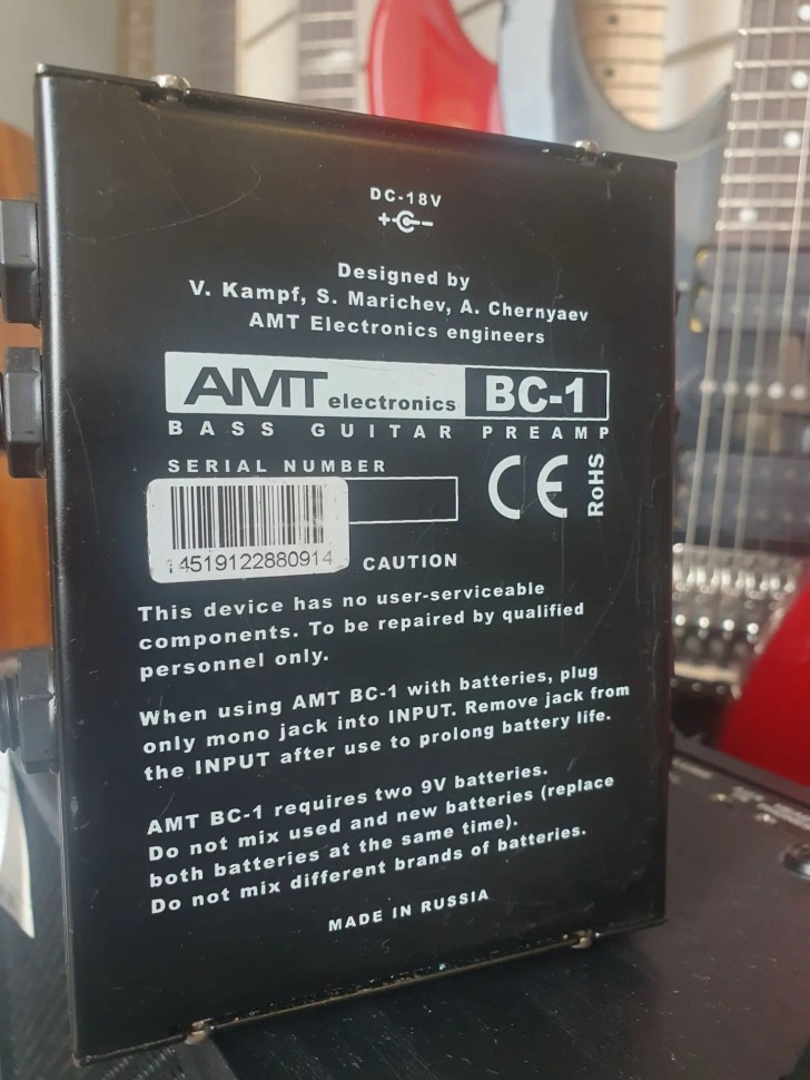 AMT Electronics Bc-1 Bass Crunch, фото 2