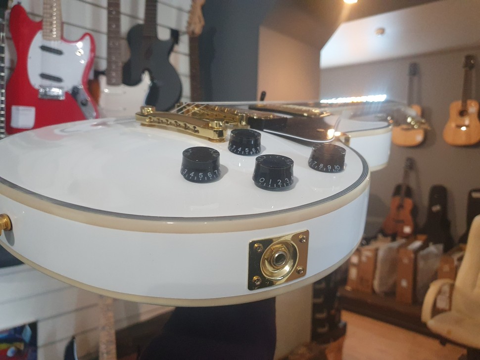 Gibson Les Paul Custom White Copy, фото 3