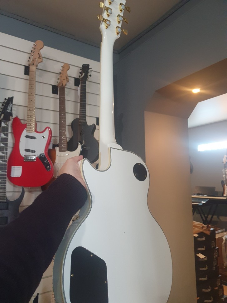 Gibson Les Paul Custom White Copy, фото 4