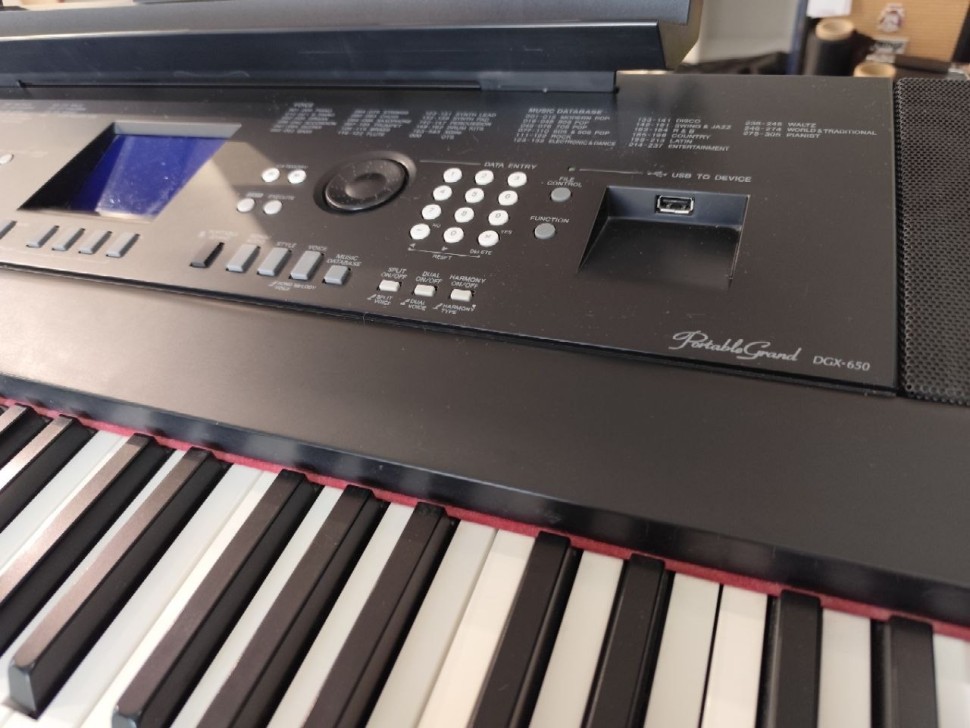 Yamaha Dgx-650, фото 6