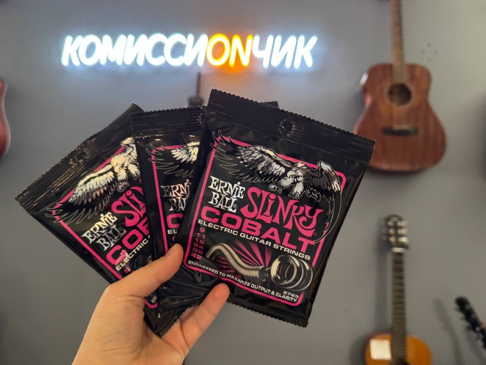Комплект струн для Гитары Ernie Ball 2723 Super Slinky, фото 1