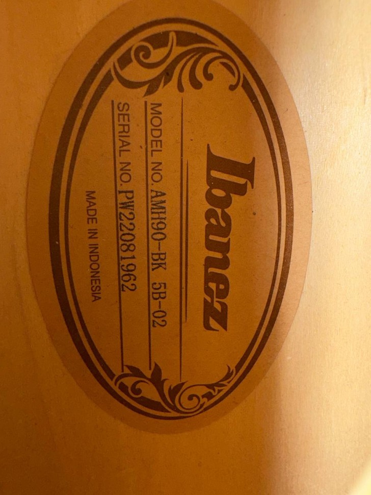 Ibanez Amh90-Bk, фото 7