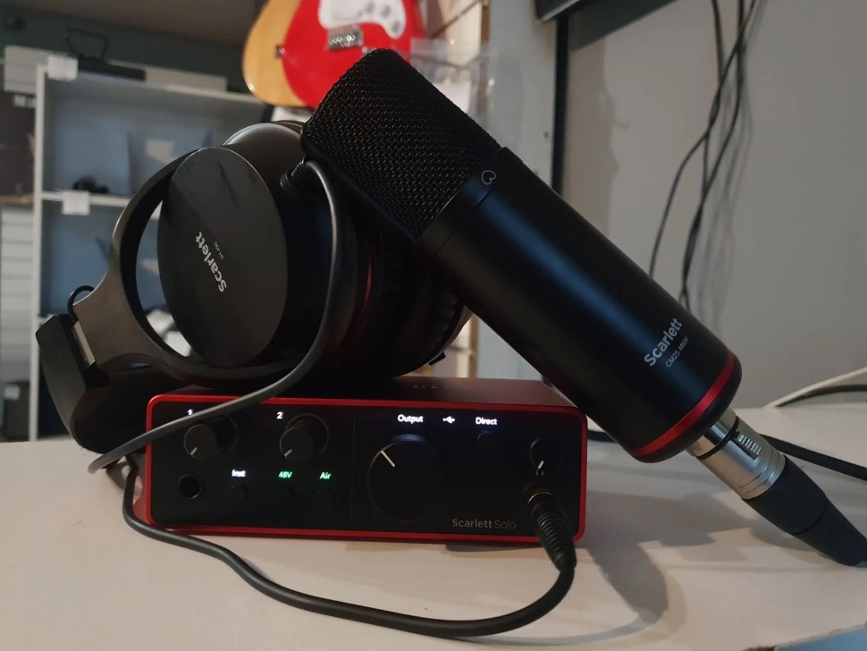 Focusrite Scarlett Solo Studio 4Th Gen, фото 1
