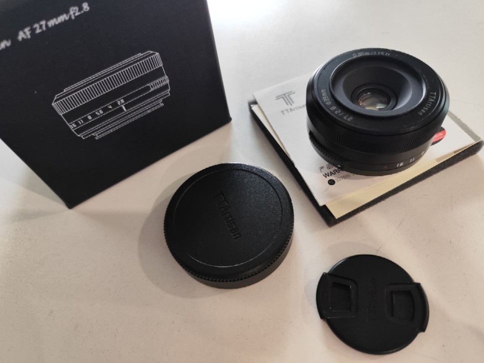 TTartisan  Af 27Mm F2.8 E Black, фото 6