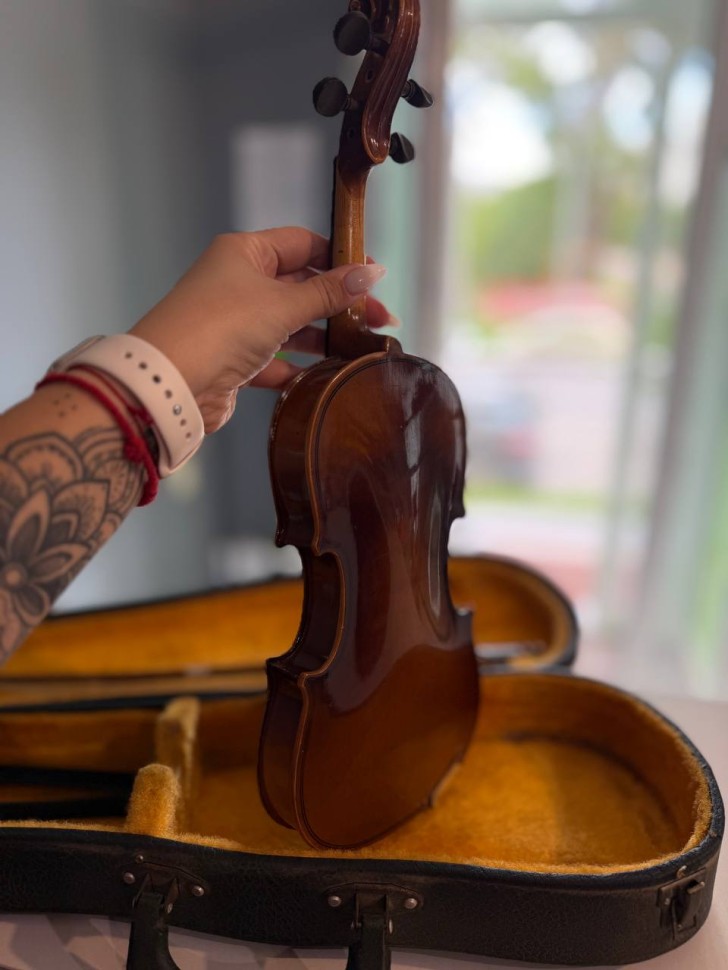 Suzuki Kiso Violin No. 7 1/8 Copy Of Antonius Stradivarius, фото 2