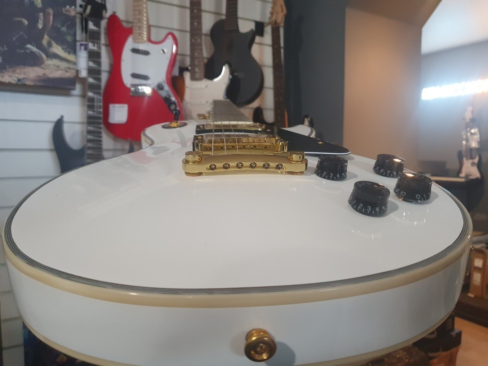 Gibson Les Paul Custom White Copy, фото 2