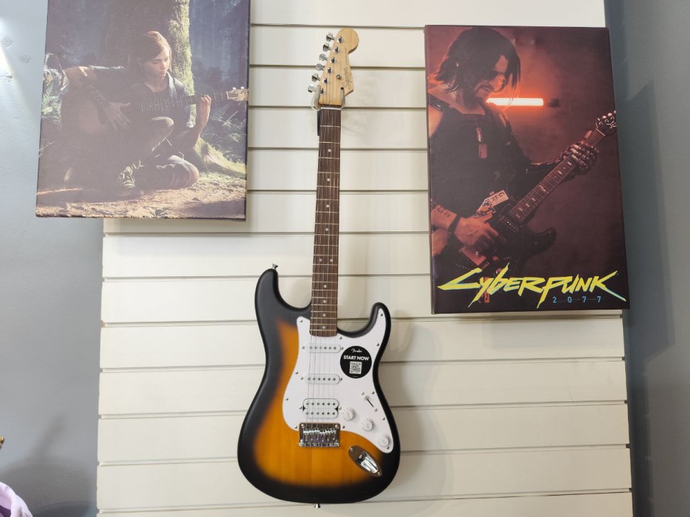 Fender Squier Debut Stratocaster Ht Hss Lrl 2Ts, фото 1