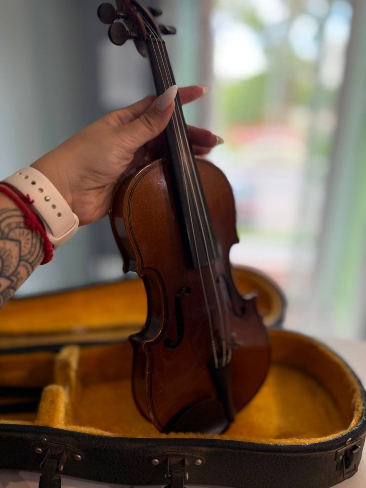 Suzuki Kiso Violin No. 7 1/8 Copy Of Antonius Stradivarius, фото 3