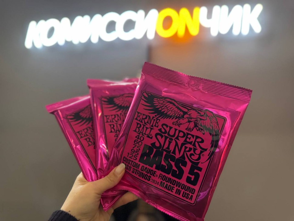 Ernie Ball 2824 Super Slinky 5-String, фото 1