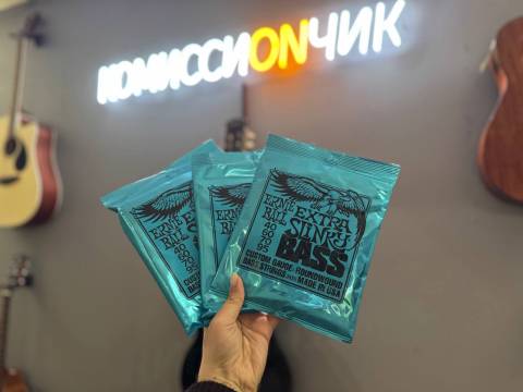Комплект струн для Гитары Ernie Ball 2835 Extra Slinky Bass Strings